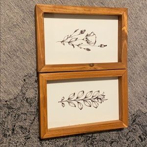 Decocrated spring floral prints